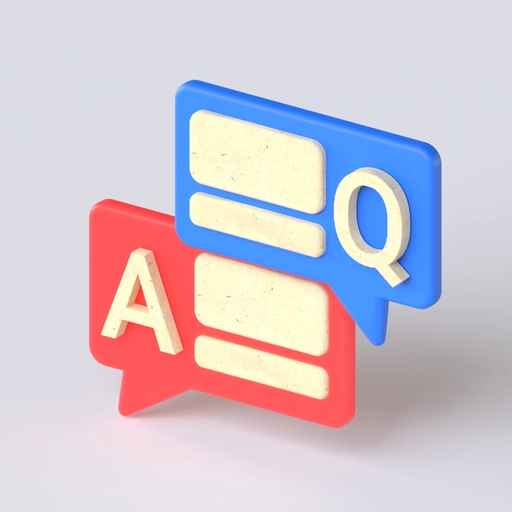 QA Icon 3D model