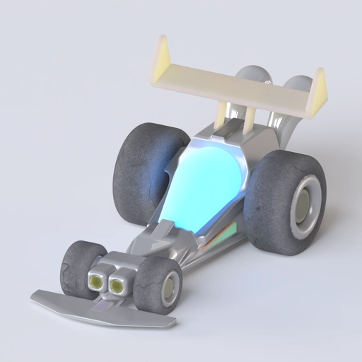 Racecar 3D model