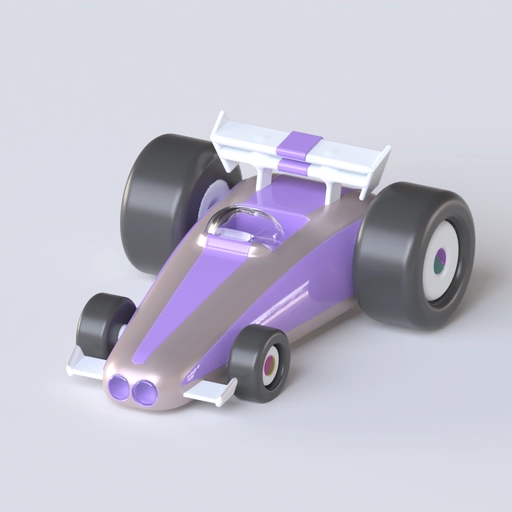 Racecar 2 3D model