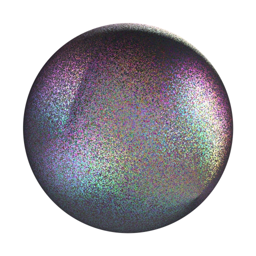Rainbow Glitter 1 3D material