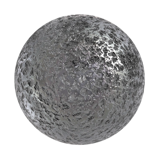 Raw Aluminum 3D material