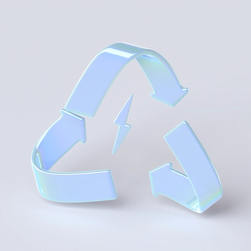 Recycle Icon 3D model