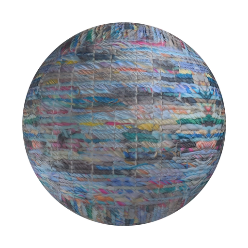 Recycled Fabric 3D material