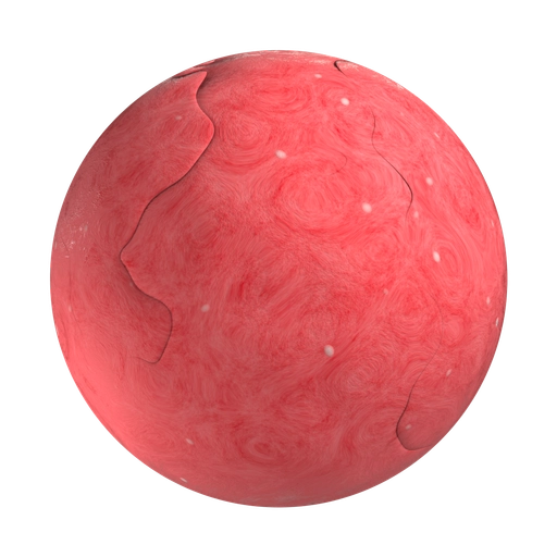 Red Clay 3D material