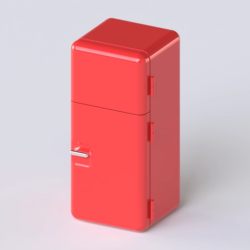 Refrigerator 3 3D model