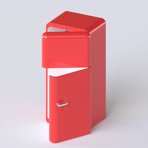 Refrigerator 4 3D model