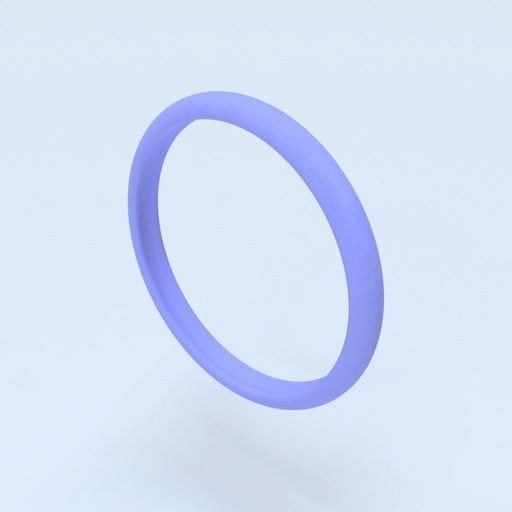Ring Size 3 Template 3D model