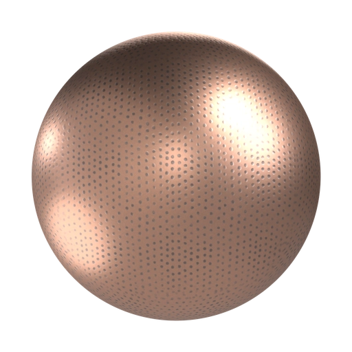Riveted Copper 3D material