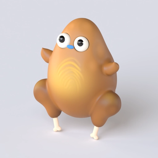 Roast Turkey 3D model