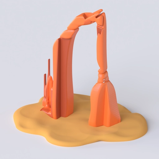 Rock 10 3D model