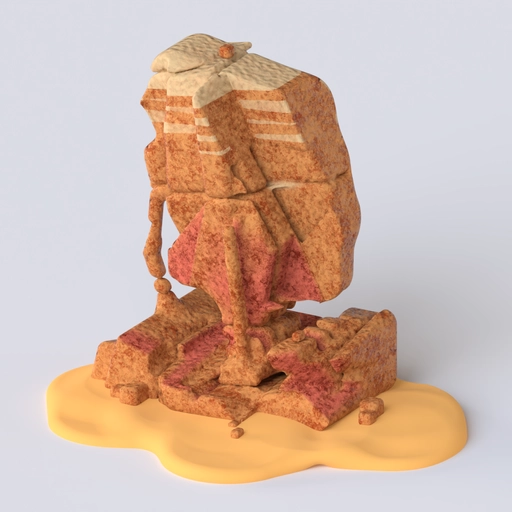 Rock 12 3D model