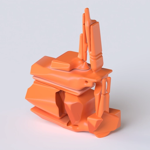Rock 14 3D model
