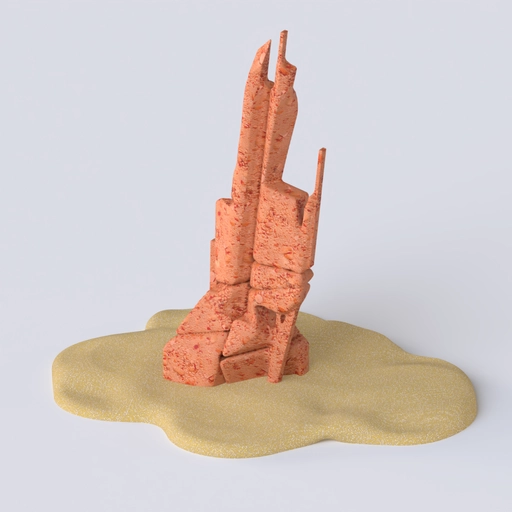 Rock 5 3D model