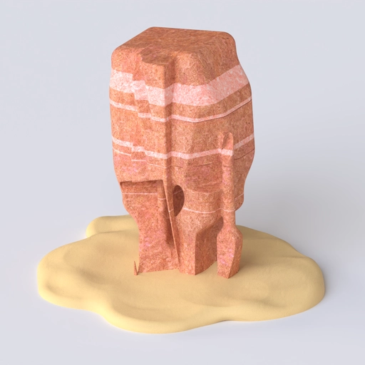Rock 8 3D model