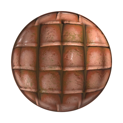 Roof Tile 1 3D material