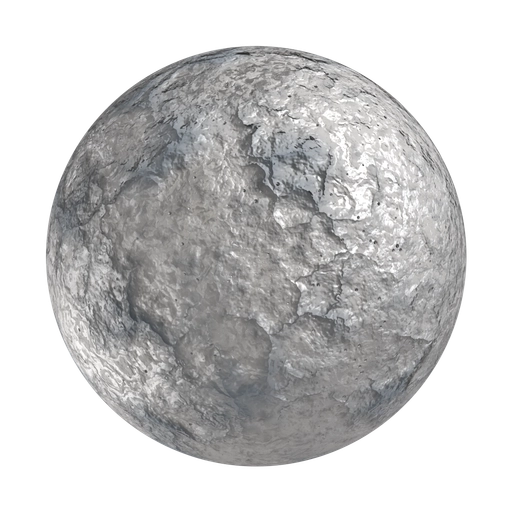 Rough Raw Metal 3D material