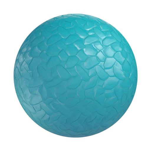Rubber Weave 2 Blue 3D material
