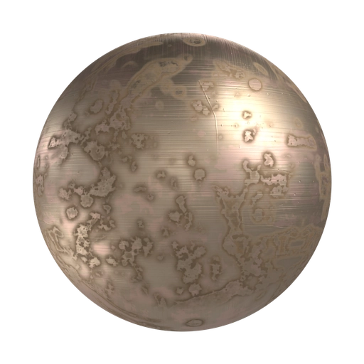 Rusty Spotted Metal 3 3D material