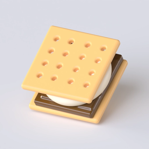 S'more 3D model