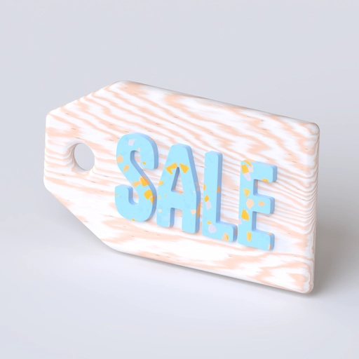 Sale Icon 3D model