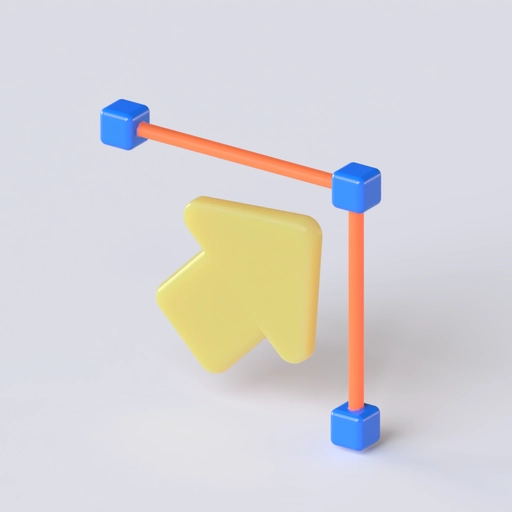 Scale Tool Icon 3D model