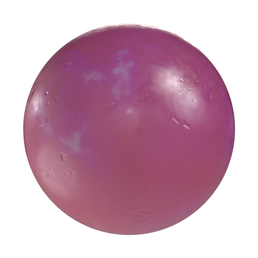 Scratched Wax Pink 3D material