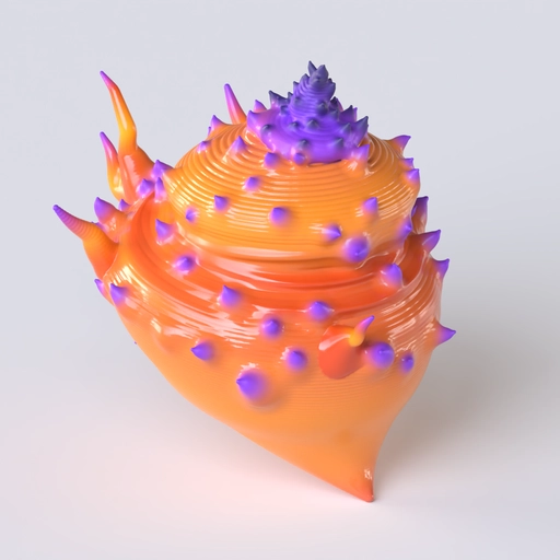 Shell 1 3D model