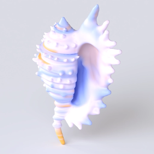Shell 4 3D model