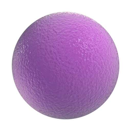Shiny Purple Lego Plastic 3D material
