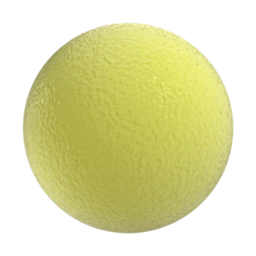 Shiny Yellow Lego Plastic 3D material