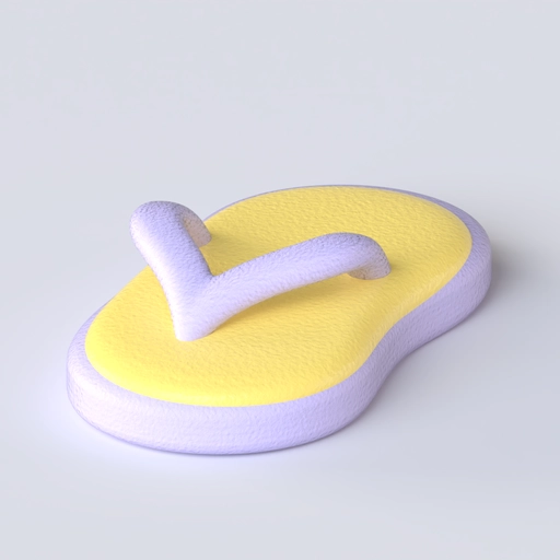 Slipper 3D model