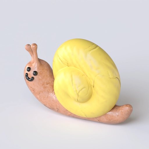 Snail 3D model