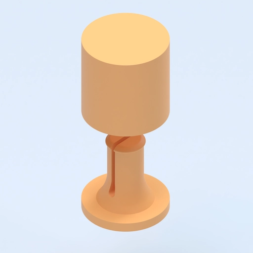 Snap-fit Peg 3D model