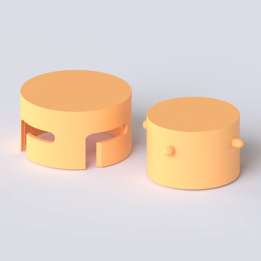 Snap-on Cap 3D model
