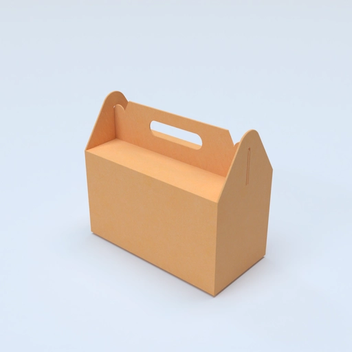 Snap Lock Box Suitcase Mockup 112310 3D model
