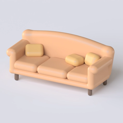 Sofa 2 3D model