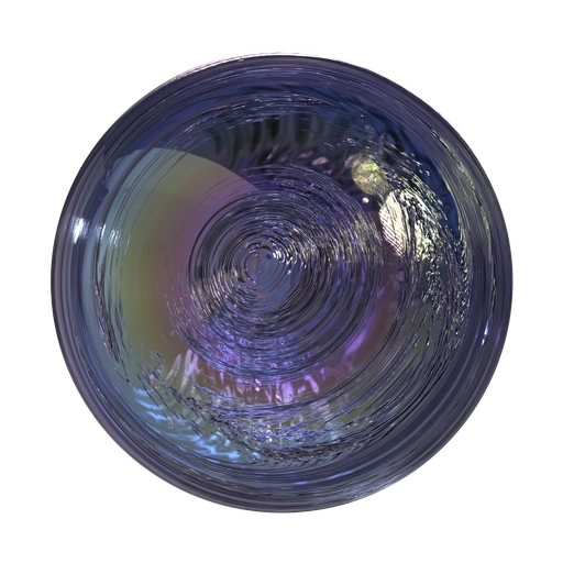 Spun Venetian Glass 3D material