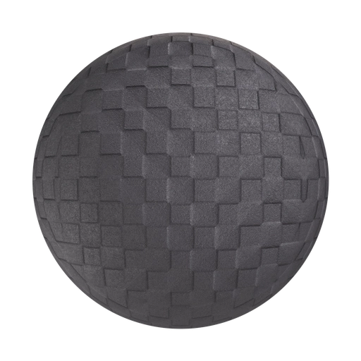 Square Foam Rubber 3D material