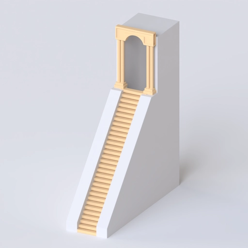 Staircase 3D model