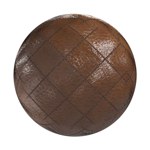 Stitched Leather 1 3D material