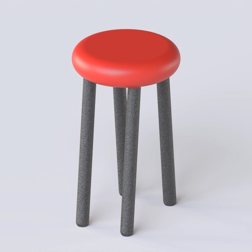 Stool 3D model