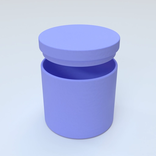 Storage Box Template 3D model