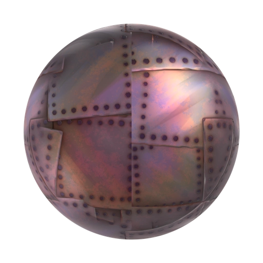 Stylized Metal 2 3D material