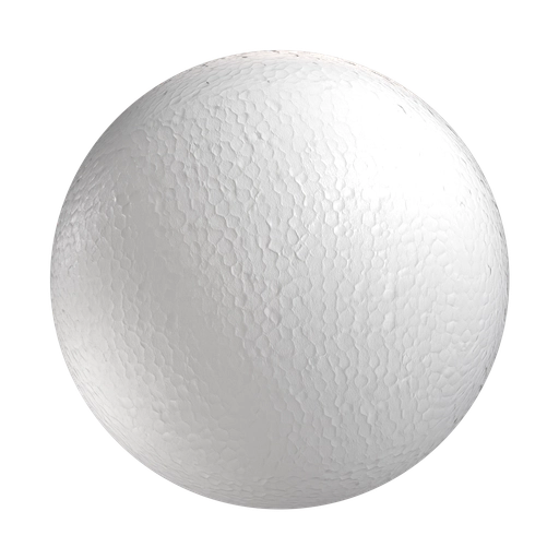 Styrofoam 3D material