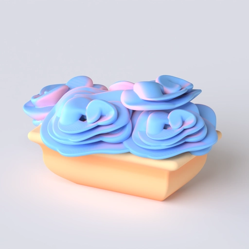 Succulent Plant 3D model