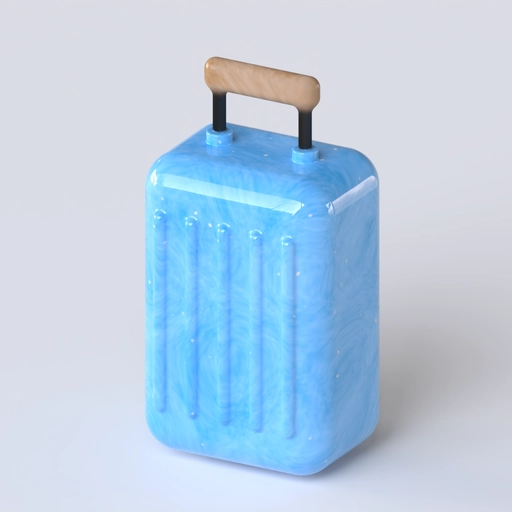 Suitcase 3D model