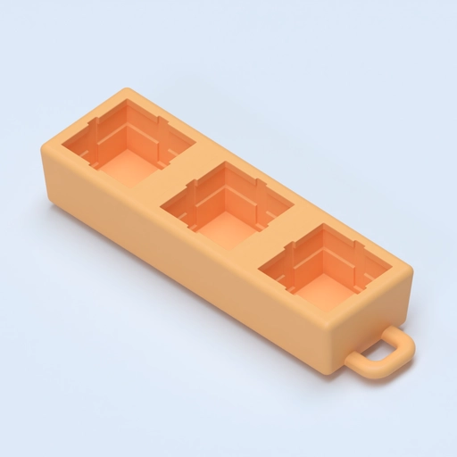 Switch Holder x3 3D model