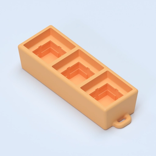 Switch Holder x3 V2 3D model