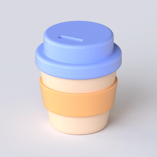 Take-Away Coffee 3D model