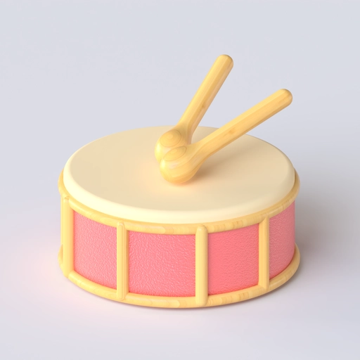 Tambourine 3D model